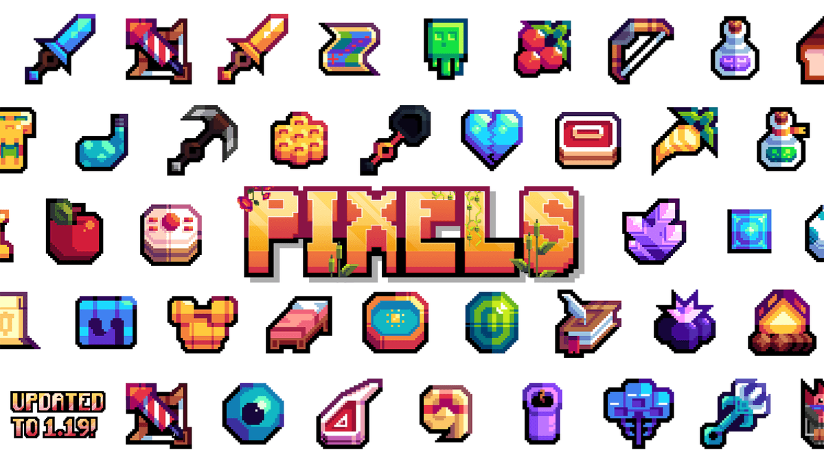 Flat Weapons - Minecraft Resource Pack